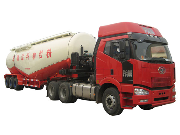 低密度粉粒物料运输半挂车