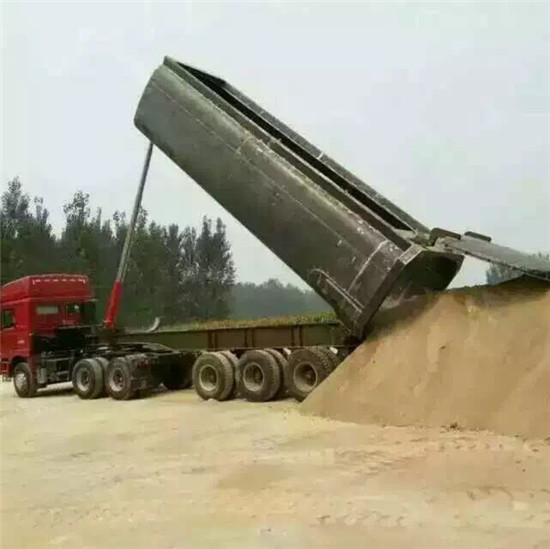 自卸半挂车图片