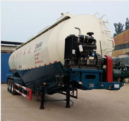 低密度粉粒物料运输半挂车