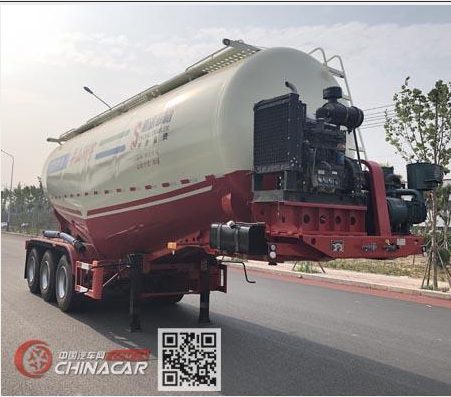 中密度粉粒物料运输半挂车