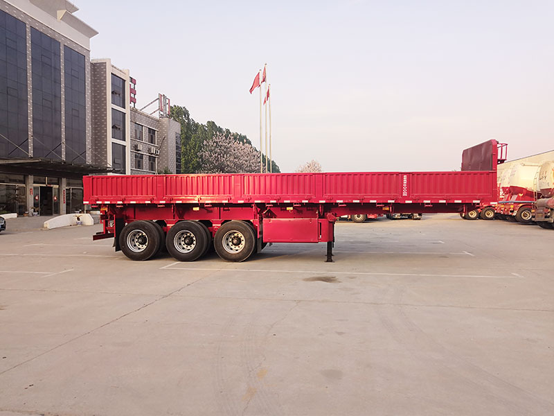 自卸侧翻半挂车